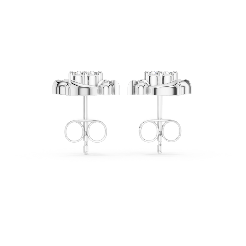 Earring 9#10030E - White Gold - Image