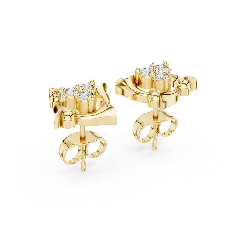 Earring 9#10030E - Yellow Gold - Image