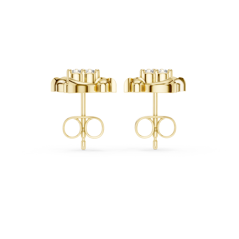 Earring 9#10030E - Yellow Gold - Image