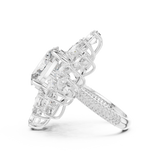 Ladies Ring 9#10030L_36@7 - White Gold - Image
