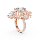 Ladies Ring 9#10030L_36@7 - Rose Gold - Image