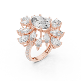 Ladies Ring 9#10030L_36@7 - Rose Gold - Image