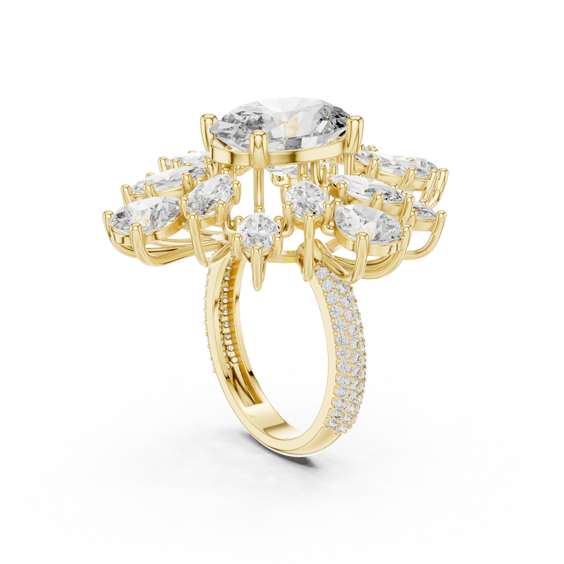 Ladies Ring 9#10030L_36@7 - Yellow Gold - Image