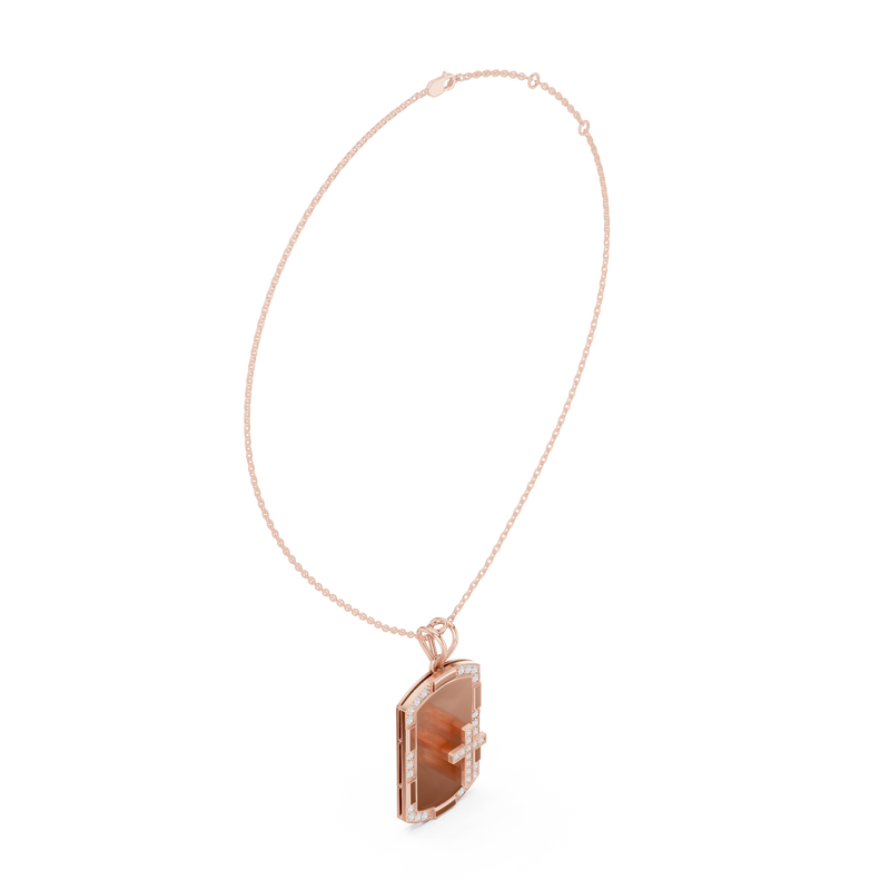 Pendant 9#10030P@7 - Rose Gold - Image