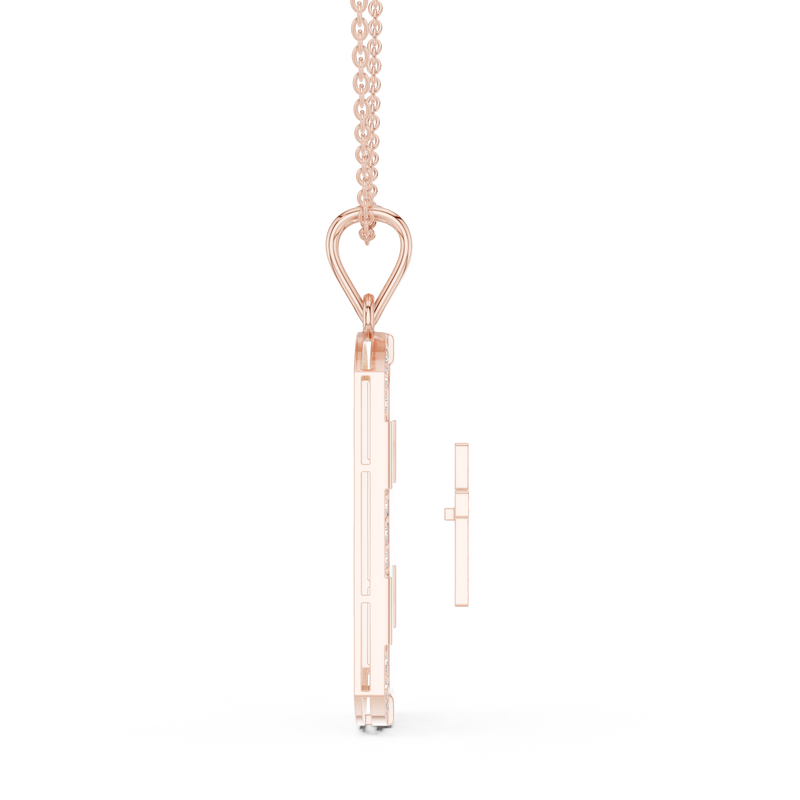 Pendant 9#10030P@7 - Rose Gold - Image