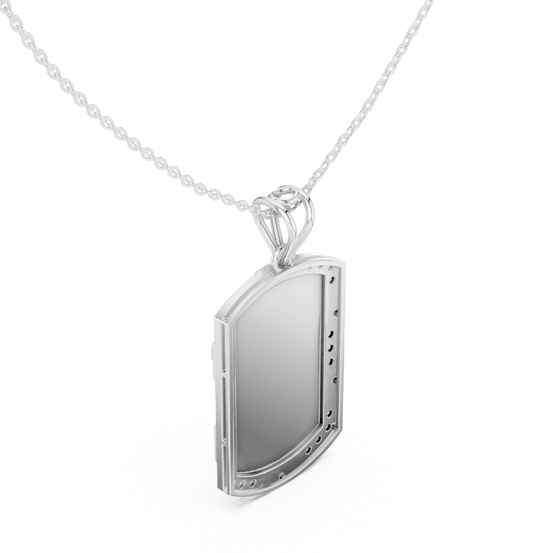 Pendant 9#10030P@7 - White Gold - Image