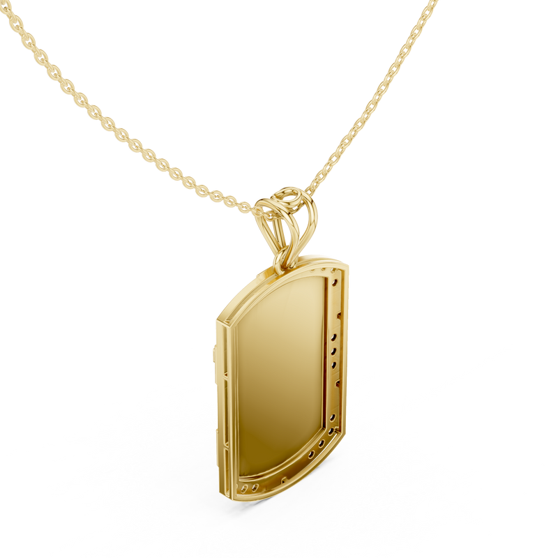 Pendant 9#10030P@7 - Yellow Gold - Image
