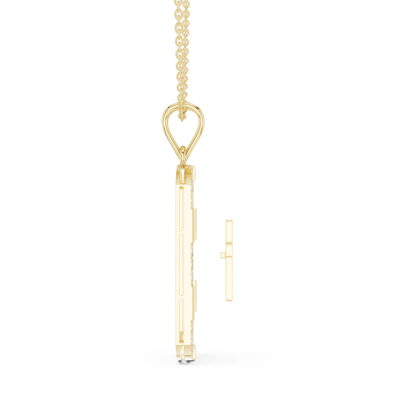 Pendant 9#10030P@7 - Yellow Gold - Image