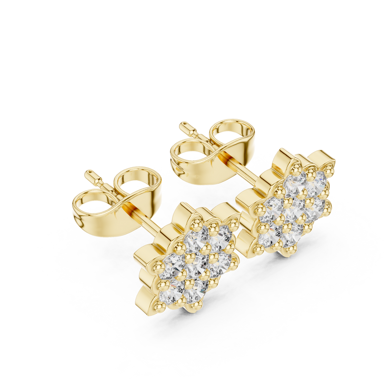 Earring 9#10031E - Yellow Gold - Image