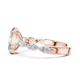 Ladies Ring 9#10031L_SS9@7 - Rose Gold - Image