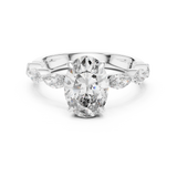 Ladies Ring 9#10031L_SS9@7 - White Gold - Image