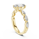 Ladies Ring 9#10031L_SS9@7 - Yellow Gold - Image
