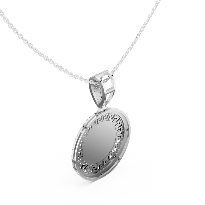 Pendant 9#10031P@7 - White Gold - Image