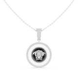 Pendant 9#10031P@7 - White Gold - Image