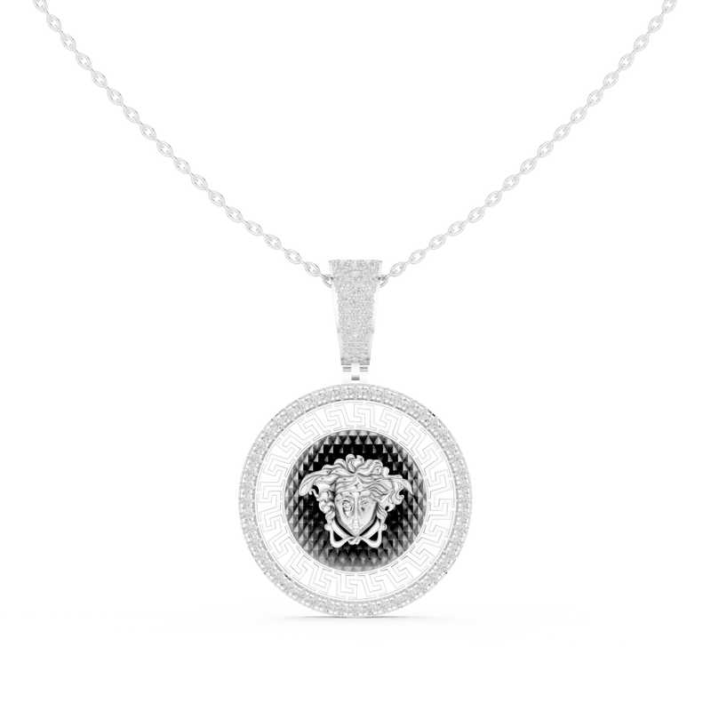 Pendant 9#10031P@7 - White Gold - Image