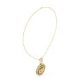 Pendant 9#10031P@7 - Yellow Gold - Image