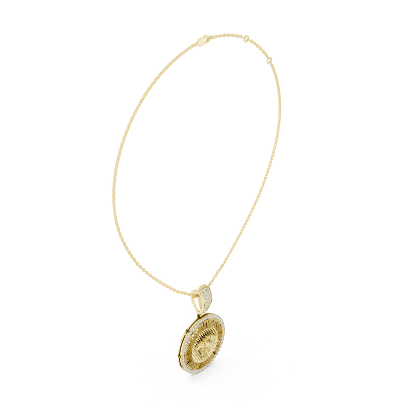 Pendant 9#10031P@7 - Yellow Gold - Image