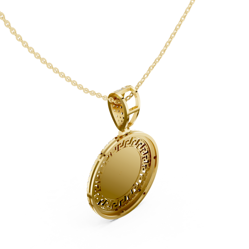 Pendant 9#10031P@7 - Yellow Gold - Image