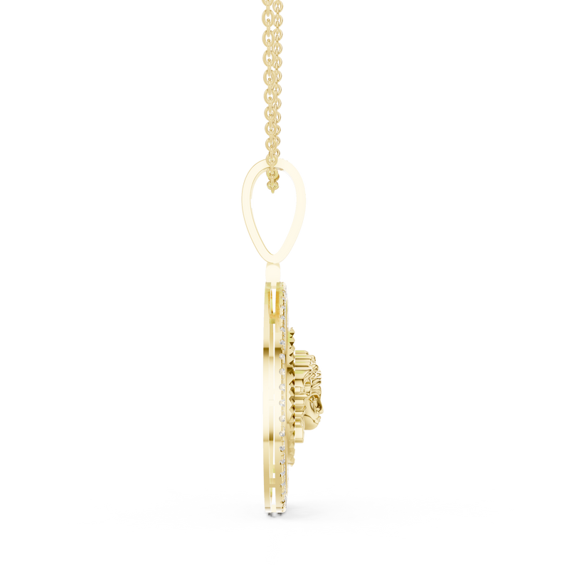 Pendant 9#10031P@7 - Yellow Gold - Image