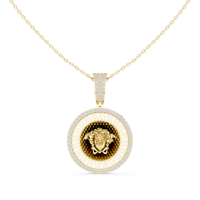 Pendant 9#10031P@7 - Yellow Gold - Image