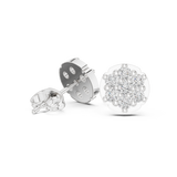 Earring 9#10032E - White Gold - Image
