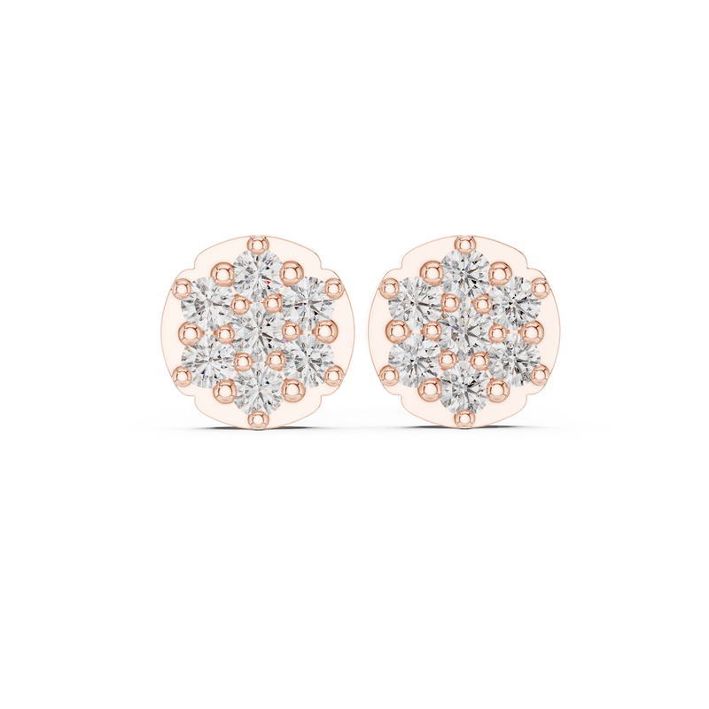Earring 9#10032E - Rose Gold - Image