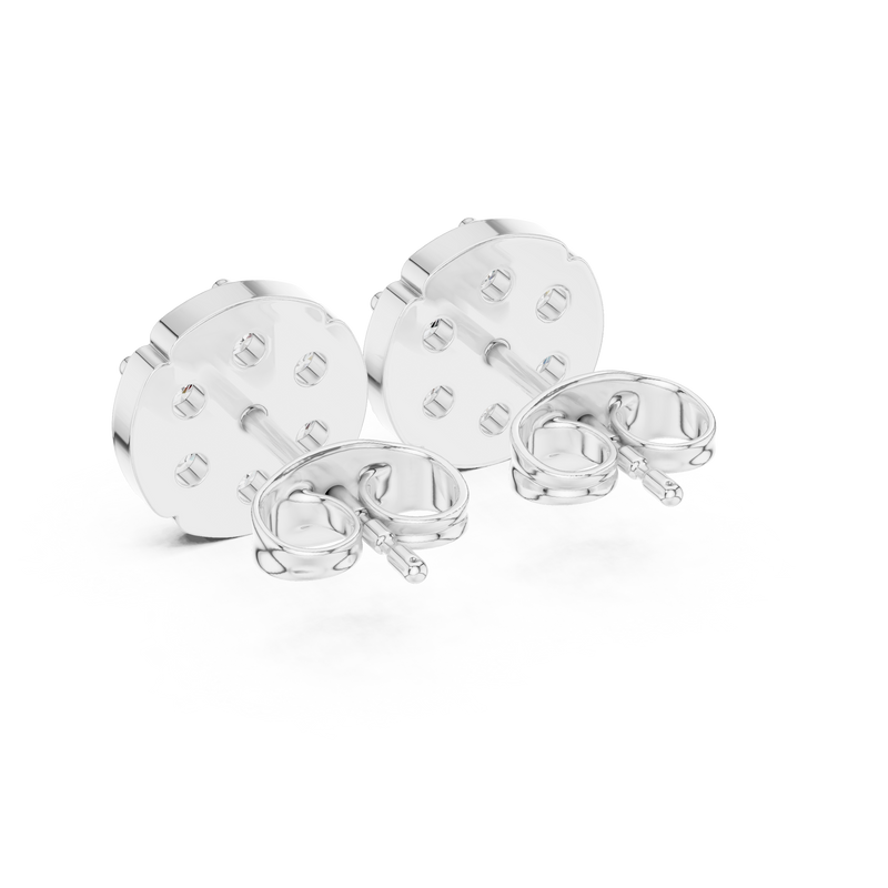 Earring 9#10032E - White Gold - Image