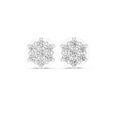 Earring 9#10032E - White Gold - Image