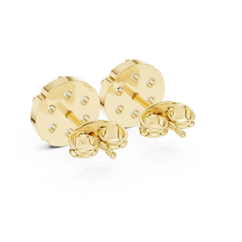 Earring 9#10032E - Yellow Gold - Image