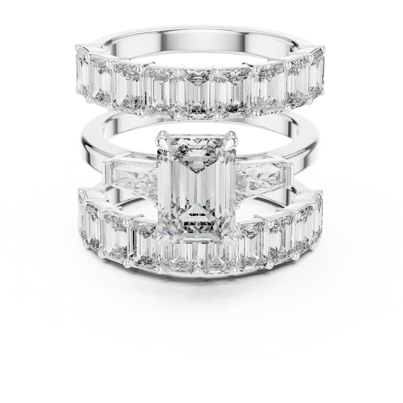 Ladies Ring 9#10032L_SS16 - White Gold - Image