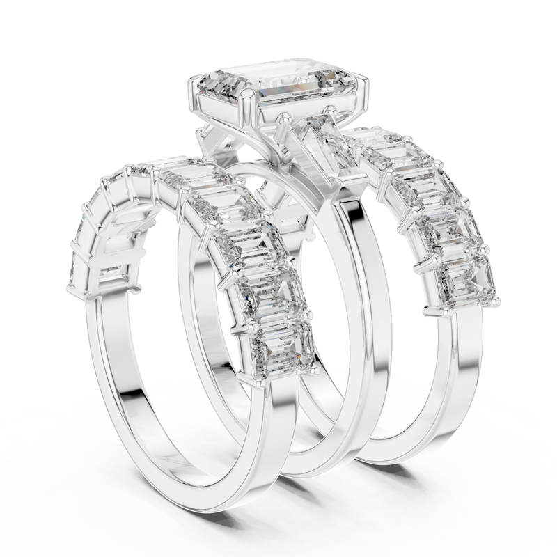 Ladies Ring 9#10032L_SS16 - White Gold - Image