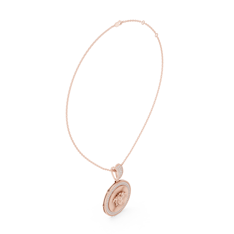 Pendant 9#10032P@7 - Rose Gold - Image