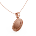 Pendant 9#10032P@7 - Rose Gold - Image
