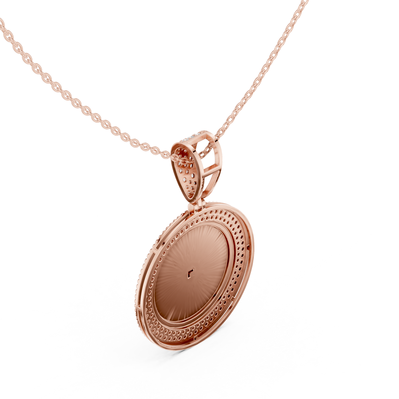 Pendant 9#10032P@7 - Rose Gold - Image