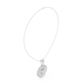 Pendant 9#10032P@7 - White Gold - Image