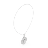 Pendant 9#10032P@7 - White Gold - Image