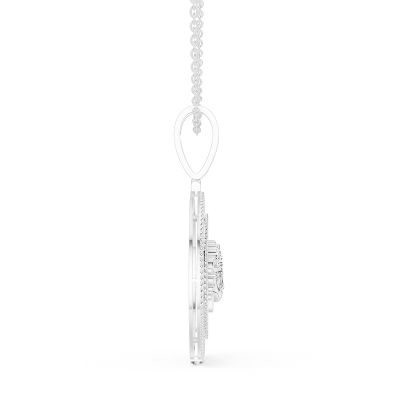 Pendant 9#10032P@7 - White Gold - Image
