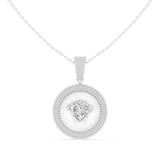 Pendant 9#10032P@7 - White Gold - Image