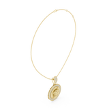 Pendant 9#10032P@7 - Yellow Gold - Image
