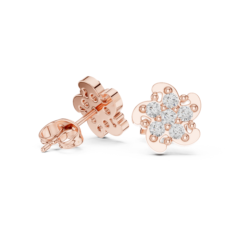 Earring 9#10033E - Rose Gold - Image