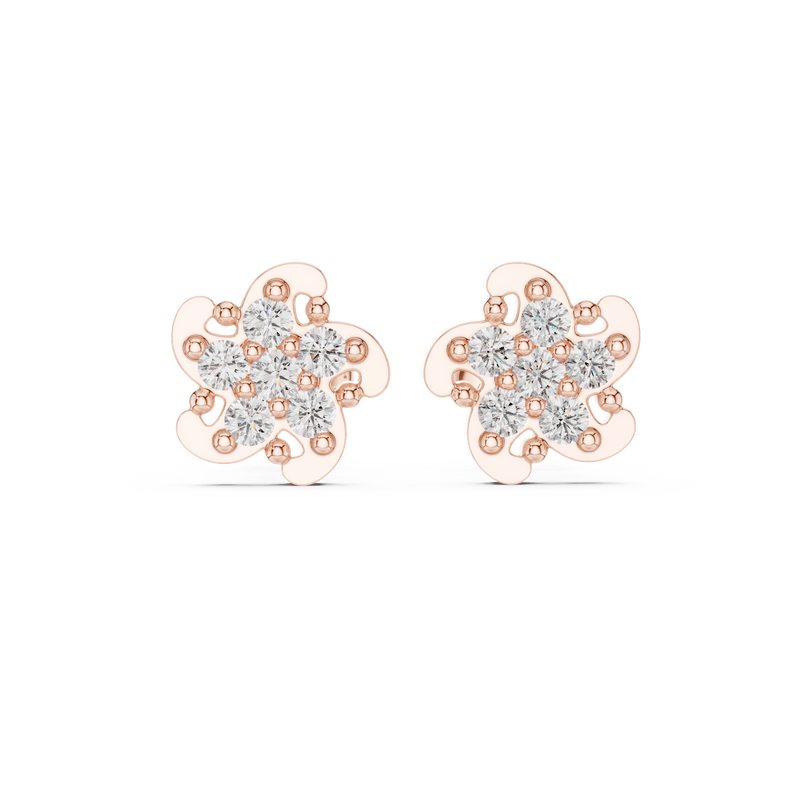 Earring 9#10033E - Rose Gold - Image
