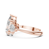 Ladies Ring 9#10033L_SS5 - Rose Gold - Image