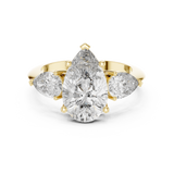 Ladies Ring 9#10033L_SS5 - Yellow Gold - Image