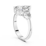 Ladies Ring 9#10033L_SS5 - White Gold - Image