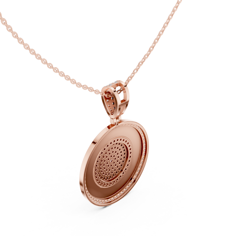 Pendant 9#10033P@7 - Rose Gold - Image