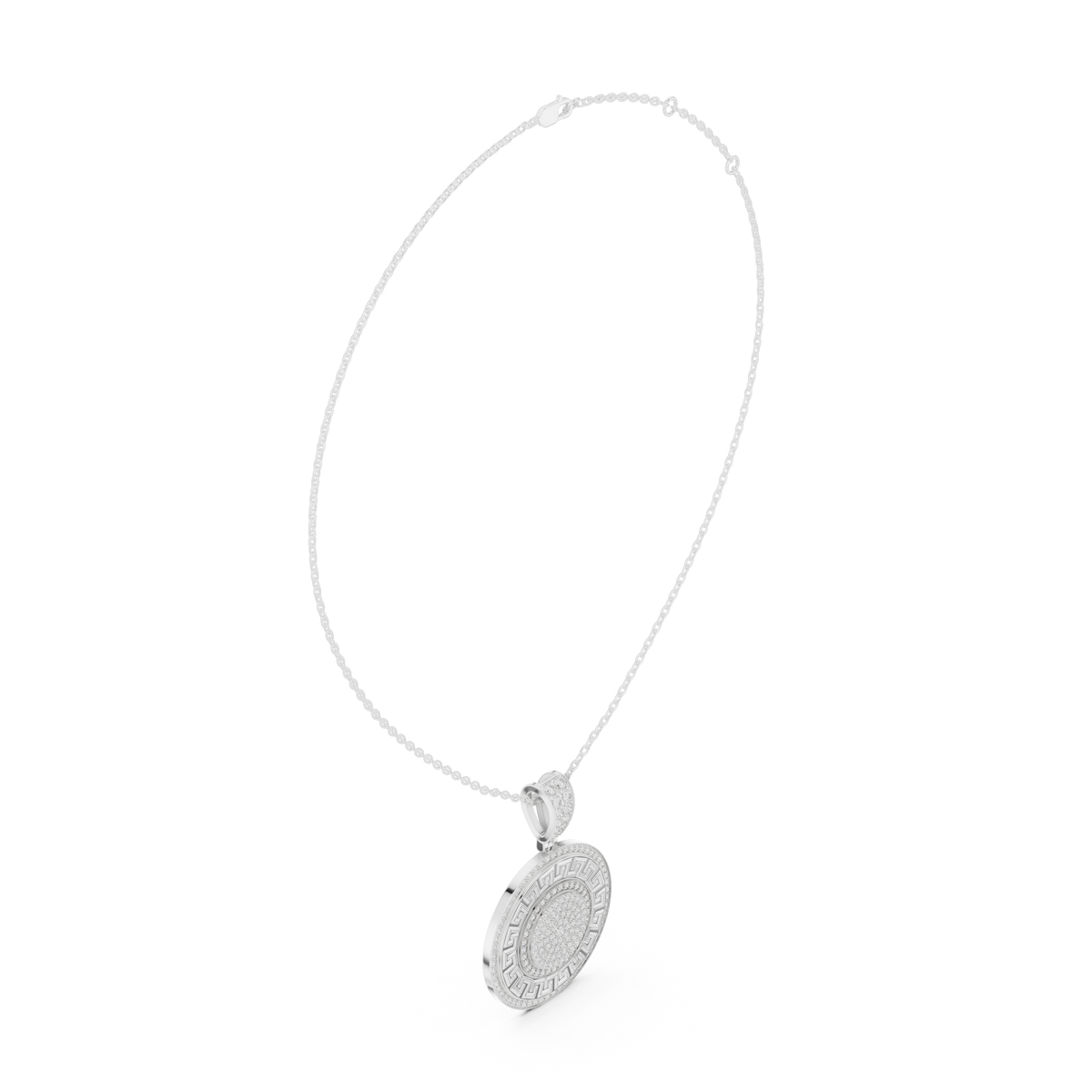 Pendant 9#10033P@7 - White Gold - Image
