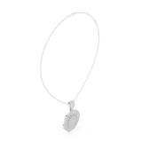 Pendant 9#10033P@7 - White Gold - Image