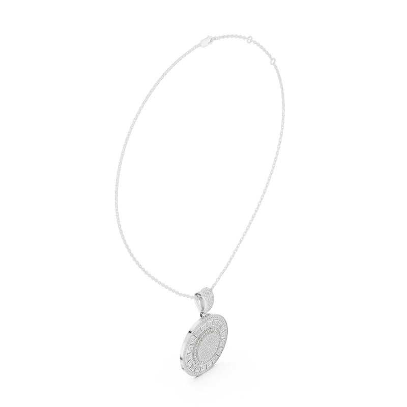 Pendant 9#10033P@7 - White Gold - Image