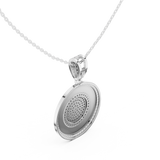 Pendant 9#10033P@7 - White Gold - Image