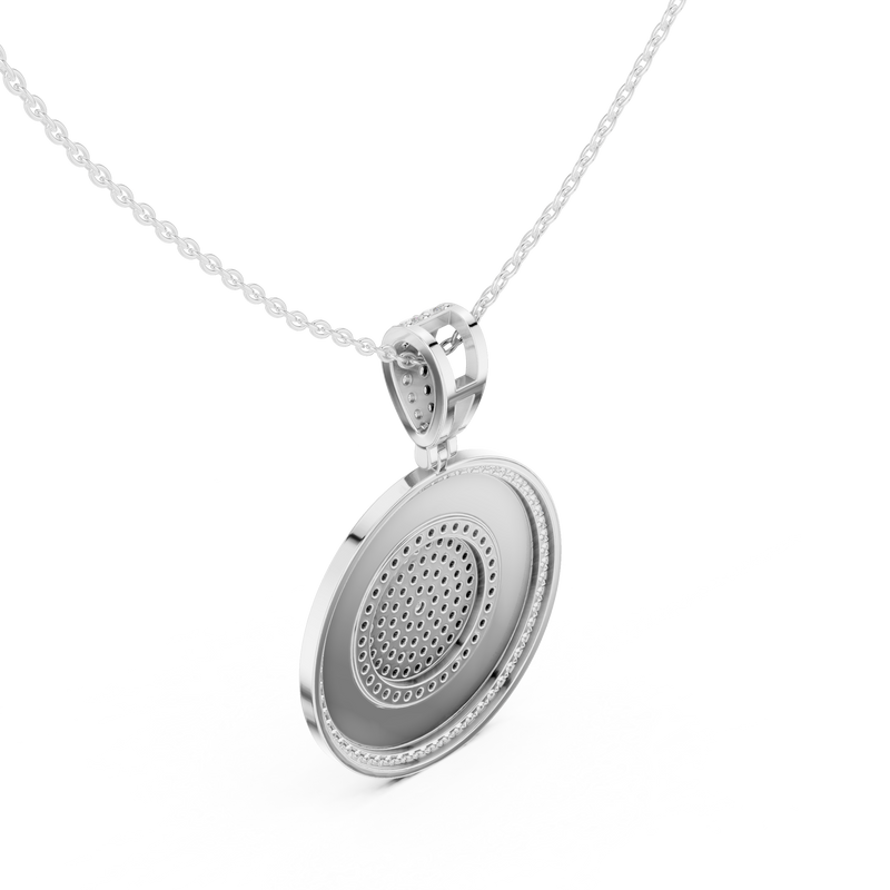 Pendant 9#10033P@7 - White Gold - Image